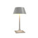 Nosltalgia One Light Table Lamp in Organic White (486|706647)
