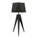Facet One Light Table Lamp in Organic Black (486|704846)