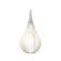 Cappadocia One Light Table Lamp in Organic White (486|702147)