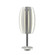 Barrel One Light Table Lamp in Organic White (486|701147)