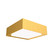 Squares LED Ceiling Mount in Organic Gold (486|584LED49)