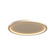 Naia LED Ceiling Mount in Organic Cappuccino (486|5096LED48)