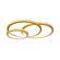 Frame LED Ceiling Mount in Organic Gold (486|5084LED49)