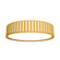 Slatted LED Ceiling Mount in Organic Gold (486|5037LED49)