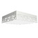 Patterns LED Ceiling Mount in Organic White (486|5001LED47)