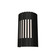 Slatted Two Light Wall Lamp in Organic Black (486|42046)