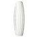 Barrel Three Light Wall Lamp in Organic White (486|404147)