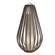 Balloon One Light Floor Lamp in American Walnut (486|306118)