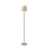 Facet One Light Floor Lamp in Organic Cappuccino (486|305748)