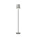 Facet One Light Floor Lamp in Organic White (486|305747)