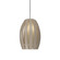 Barrel One Light Pendant in Organic Cappuccino (486|30348)