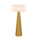 Conical One Light Floor Lamp in Organic Gold (486|300449)