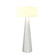 Conical One Light Floor Lamp in Organic White (486|300447)