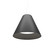 Conical LED Pendant in Organic Grey (486|295LED50)