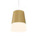 Conical LED Pendant in Organic Gold (486|264LED49)
