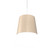 Conical LED Pendant in Organic Cappuccino (486|264LED48)