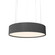 Cylindrical Three Light Pendant in Organic Grey (486|23150)