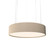 Cylindrical Three Light Pendant in Organic Cappuccino (486|23148)