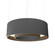 Cylindrical LED Pendant in Organic Grey (486|215LED50)
