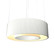 Cylindrical LED Pendant in Organic White (486|215LED47)