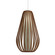 Balloon One Light Pendant in Imbuia (486|149506)