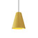 Conical One Light Pendant in Organic Gold (486|148349)