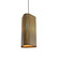 Living Hinges One Light Pendant in Organic Gold (486|148249)