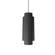 Cylindrical One Light Pendant in Organic Grey (486|147650)