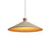 Conical One Light Pendant in Organic Cappuccino (486|147548)