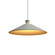 Conical One Light Pendant in Organic White (486|147547)