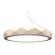 Facet LED Pendant in Organic Cappuccino (486|1359LED48)