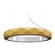 Facet LED Pendant in Organic Gold (486|1357LED49)