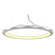 Facet LED Pendant in Organic White (486|1356LED47)