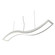 Clean LED Pendant in Organic White (486|1300LED47)