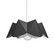 Physalis One Light Pendant in Organic Grey (486|129950)