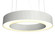 Cylindrical LED Pendant in Organic White (486|1285LED47)