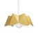 Physalis One Light Pendant in Organic Gold (486|128349)