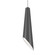 Conical One Light Pendant in Organic Grey (486|127750)