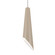 Conical One Light Pendant in Organic Cappuccino (486|127748)