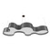 Organic LED Pendant in Organic Grey (486|1258LED50)