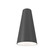 Conical One Light Pendant in Organic Grey (486|123350)