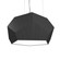 Facet Three Light Pendant in Organic Grey (486|122750)