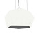 Facet LED Pendant in Organic White (486|1226LED47)