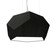 Facet LED Pendant in Organic Black (486|1226LED46)