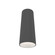 Conical One Light Pendant in Organic Grey (486|11650)