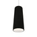 Conical One Light Pendant in Organic Black (486|11646)