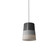 Conical One Light Pendant in Organic Grey (486|115150)