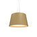 Conical LED Pendant in Organic Gold (486|1145LED49)