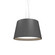 Conical Three Light Pendant in Organic Grey (486|114550)
