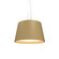 Conical Three Light Pendant in Organic Gold (486|114549)